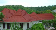 乡村屋顶钢结构改造专用瓦（彩石金属瓦）